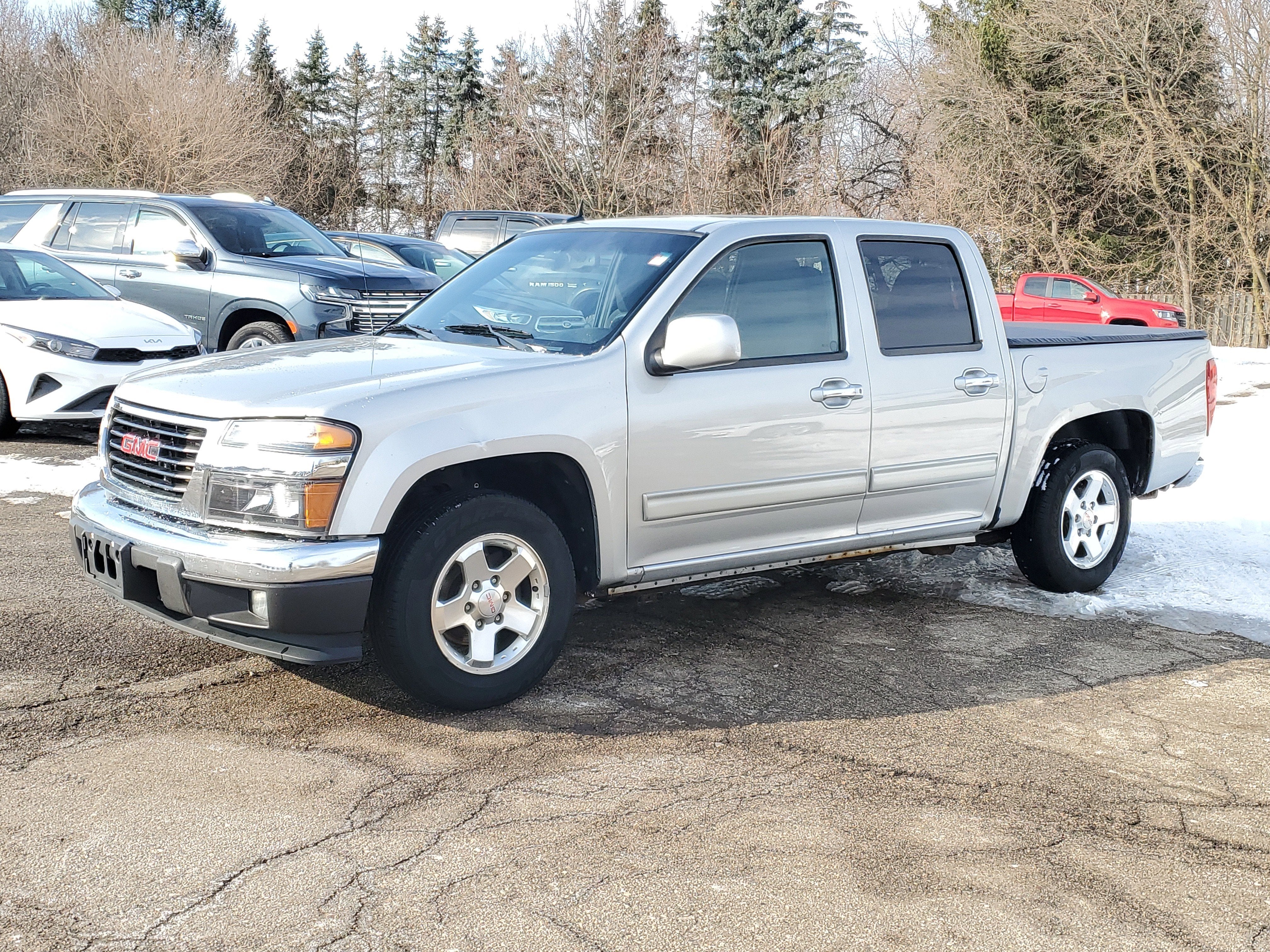 Used 2011 GMC Canyon SLT with VIN 1GTD5NFE6B8104547 for sale in DeWitt, MI