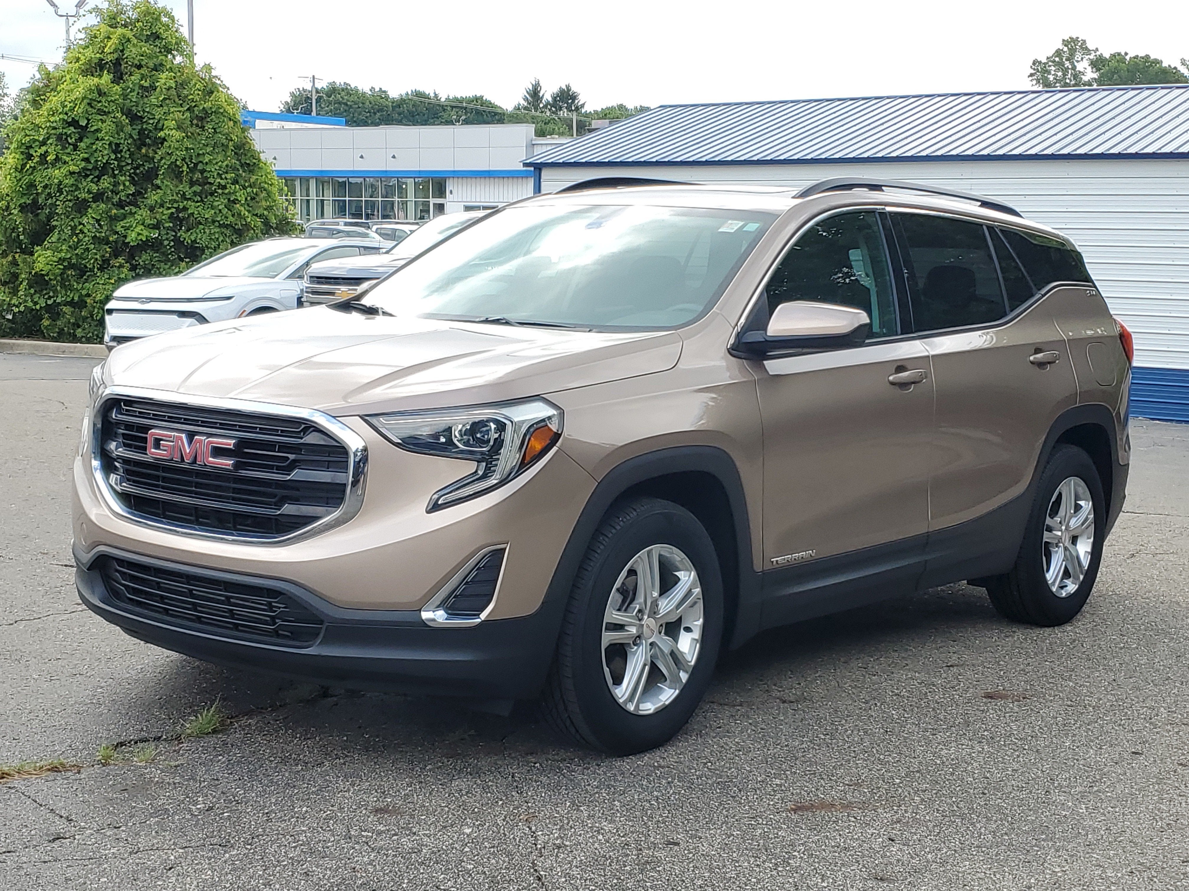 Used 2019 GMC Terrain SLE with VIN 3GKALMEV1KL102389 for sale in DeWitt, MI
